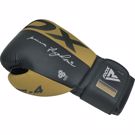 RDX F4 REX BOXING GLOVES - gold/black